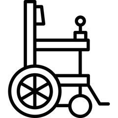 Automatic Wheelchair Icon