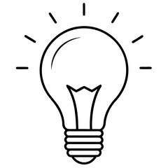 Smart Bulb Icon Vector