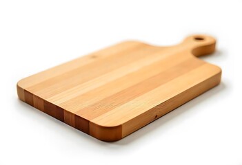 chopping board isolated on white background 