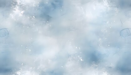 Obraz premium Icy Watercolor Blend in Blue and Gray