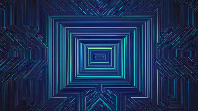 Geometric labyrinth texture with sharp lines and angular paths, perfect for creating contemporary and sophisticated backgrounds. , minimalism,. Labyrinth. Illustration