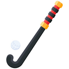 Field Hockey Stick with Ball