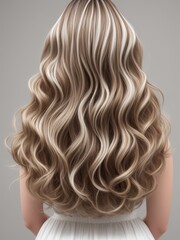 Fototapeta premium women's blonde hair