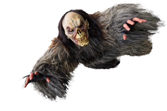 Percht fearsome creature isolated png transparent