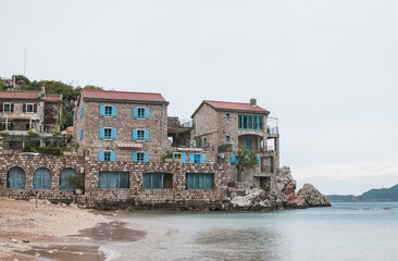 Resort village Pržno in the municipality of Budva,  Montenegro. 