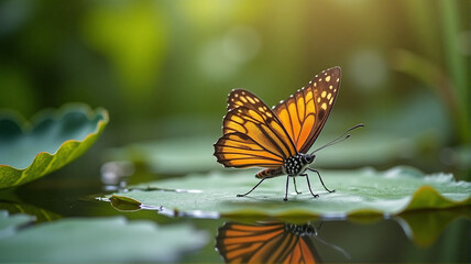 butterfly on flower