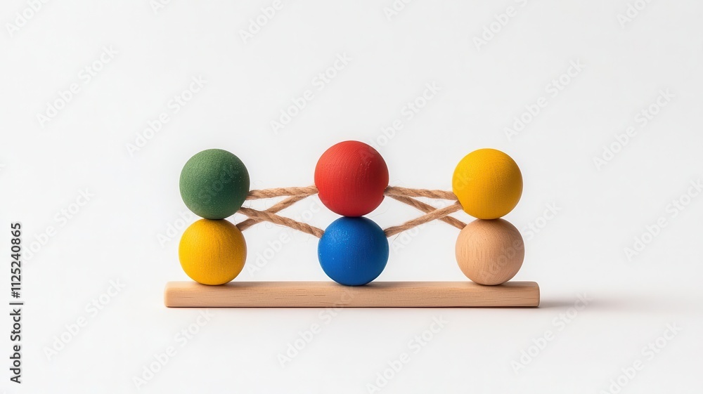 Poster good growth and progress concept. corporate team using a strategic framework to align growth with pr