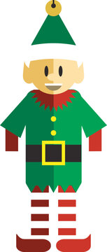 Elf Flat Design