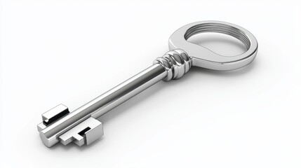 High Quality Metal Key for Lock Showcase with Detailed Design and Finishing Accents