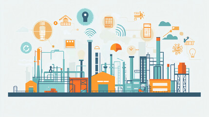 Obraz premium Implementing automated incident response systems to mitigate security threats in Industrial IoT ecosystems.