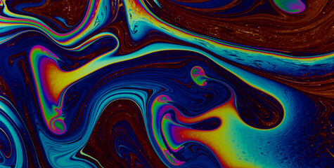 A Backdrop of Vibrant Colors, Texture, and Gold Elements