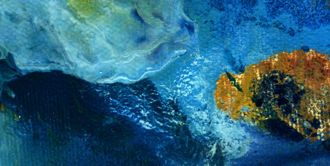 Decorative Design Featuring Artistic Patterns and Gold Details