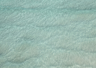 Aerial View, TopDown Photo of Crystal Sea Water