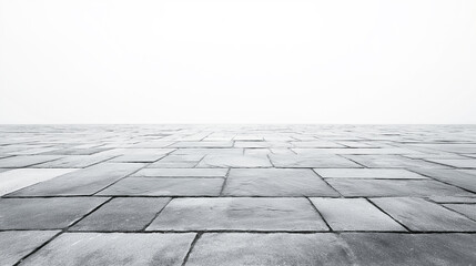 Contemporary Gray Stone Floor Complemented by a White Background Stock Image for Creative Projects and Presentations,concrete wall and floor