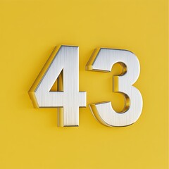 Fototapeta premium The number 