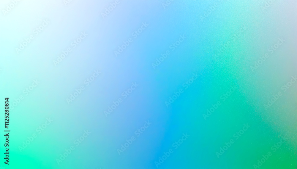 Poster Vibrant colors blend softly in an abstract display of light and shadow