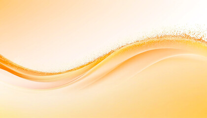 Obraz premium Waves of warm golden hues dance across a tranquil backdrop
