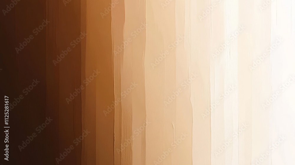 Poster mocha mousse color 2025,subtle gradient of warm tones creating a calming backdrop in a minimalist sp
