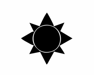 Sunburst Icon Bright, Sunny, and Radiant Symbol