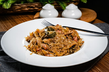 Bigos - traditional Polish food.