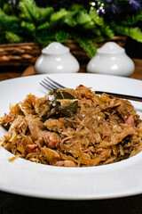 Bigos - traditional Polish food.
