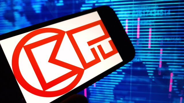 Konskie, Poland - December 08, 2024: CK Asset Holdings company logo displayed on mobile phone