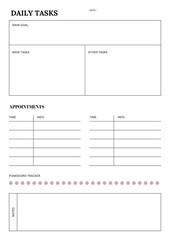 Daily tasks