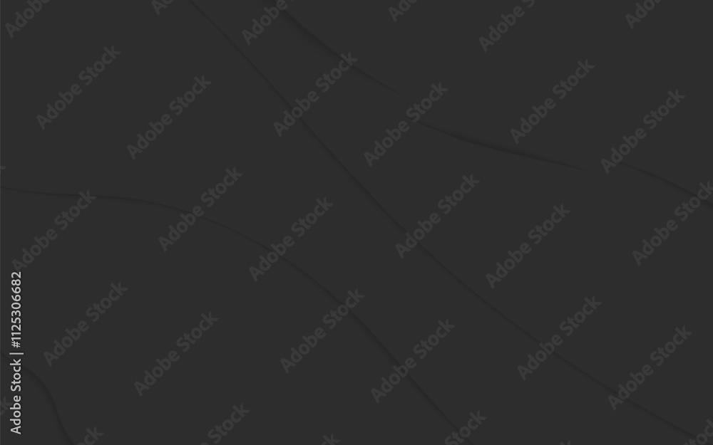 Poster dark gray abstract wavy background black wave lines subtle texture pattern