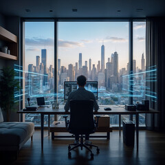 business people in office