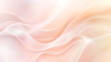 Fototapeta premium Abstract Pastel Wave Background Design