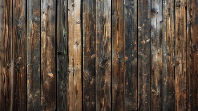 Seamless Wooden Wall Texture: A Raw and Unfinished Backdrop