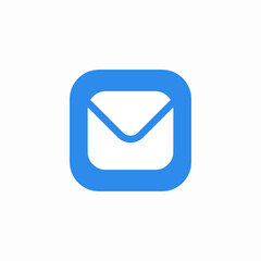 mail letter icon sign vector