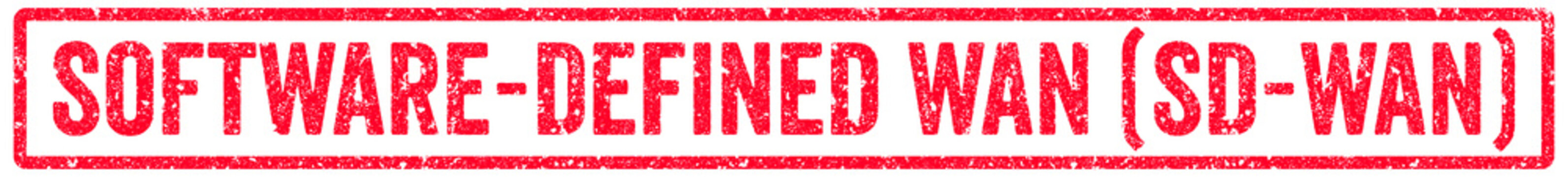 Software-Defined WAN (SD-WAN) Stamp Transparent Seal, Red Grunge Software-Defined WAN (SD-WAN) Word Rubber Stamp Seal