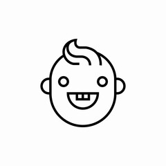 baby child icon sign vector
