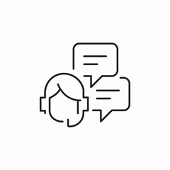 support center help icon sign vector