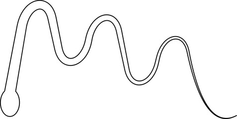 Snake animal icon isolated on transparent background. of snake silhouettes in various forms. Top view of a snake for a danger warning sign design. Creeping Cobra or Python Ideal