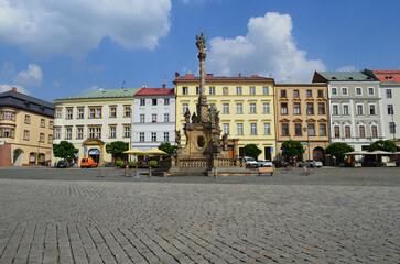 Stare miasto w Ołomuńcu, Morawy, Czechy/The old town in Olomouc, Moravia, Czechia