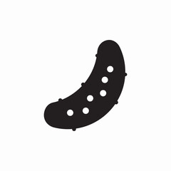 cucumber vegetable icon sign vector