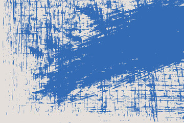 Grainy rough bold brush strokes, curves, spots with hand drawn texture. Distress damaged vintage template. Retro grunge background for posters, backdrop. Old wall design.