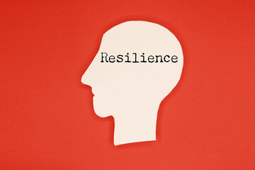 resilience word on the head