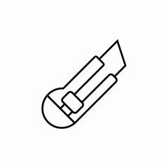 cutter paper icon sign vector
