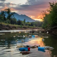 river pollution 