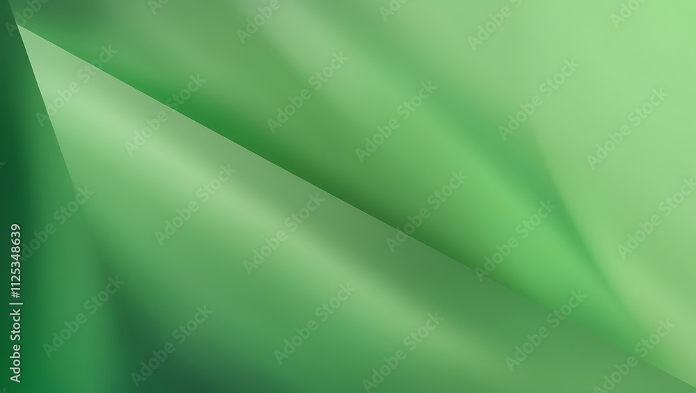 Poster abstract green gradient background. generative ai.