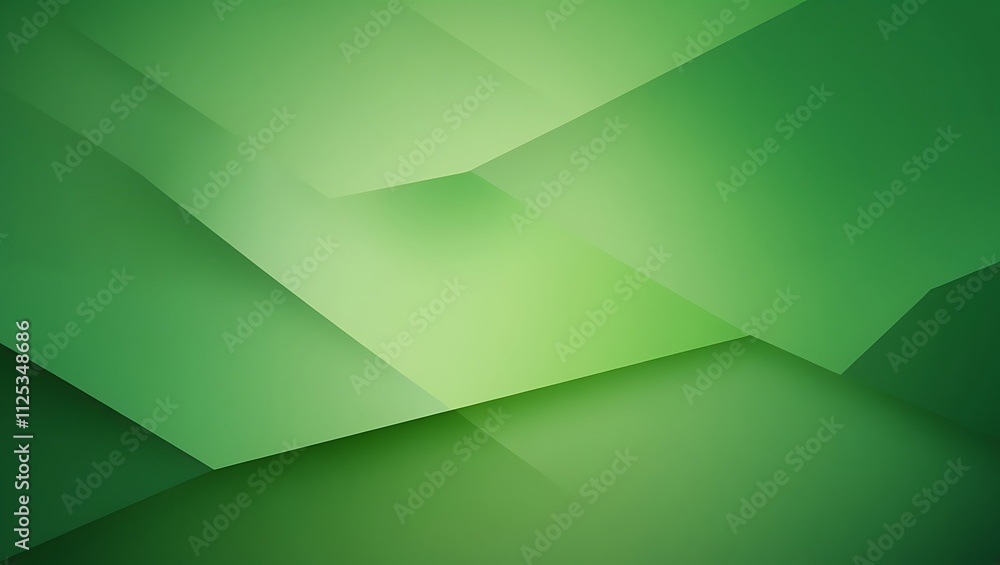 Poster abstract green gradient background. generative ai.
