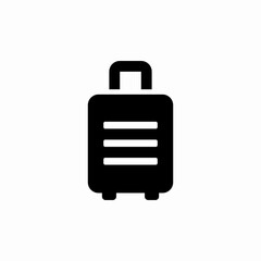 luggage baggage icon sign vector