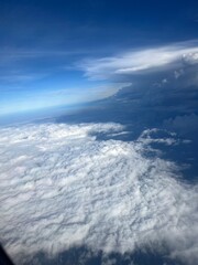 clouds over the ocean