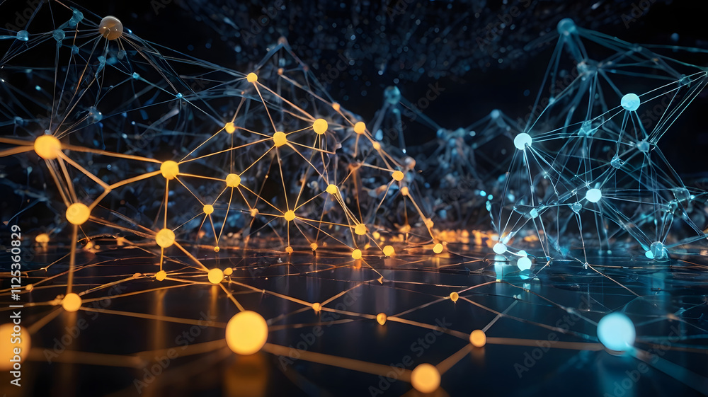 Poster global network connection