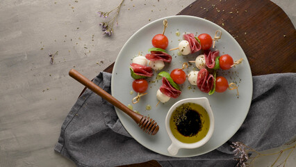 Italian style appetizer