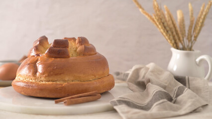 Traditional fogaça cake