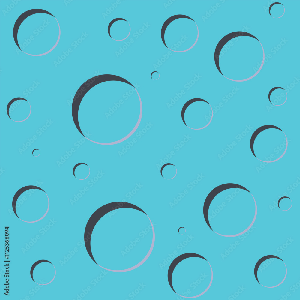 Poster abstract circle pattern geometric decorative design template. decorative background of colored circl